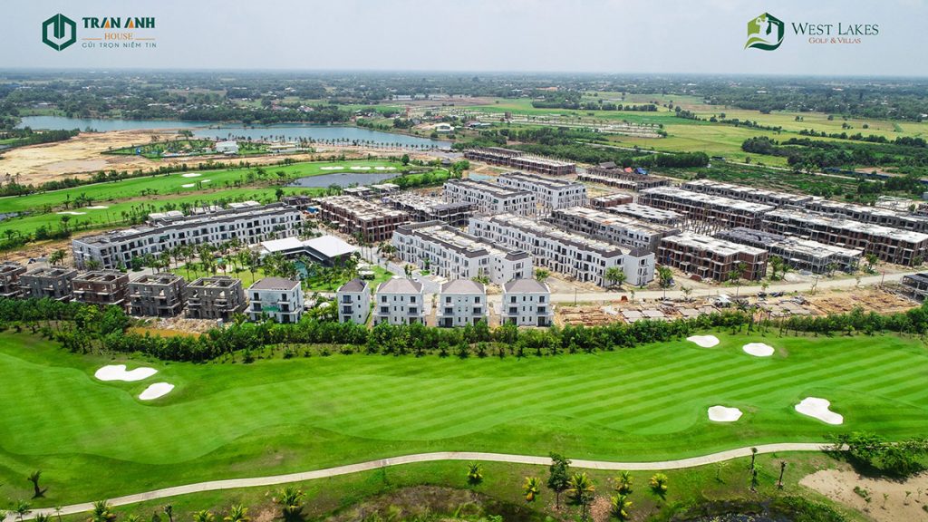 Tiến độ dự án West Lakes Golf & Villas mới nhất ngày 09/04/2021