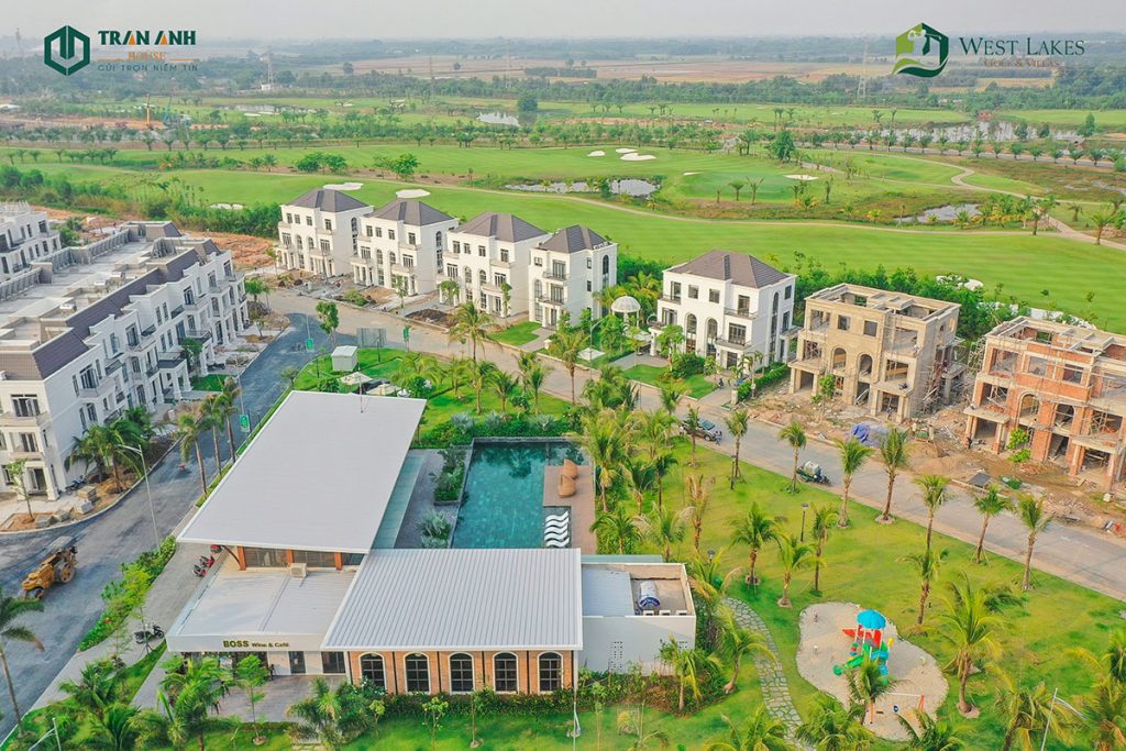 Tiến độ dự án West Lakes Golf & Villas mới nhất ngày 09/04/2021
