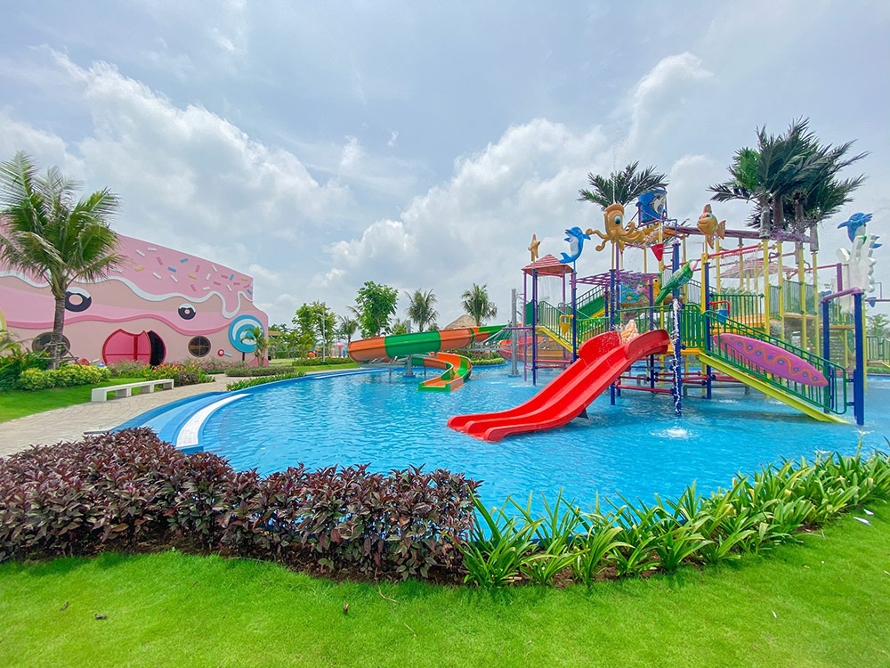 Khám phá công viên nước đầu tiên tại Long An được nằm trong khu đô thị sinh thái đẳng cấp West Lakes Golf & Villas